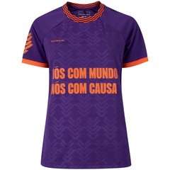 Camiseta Feminina Go Equal Manga Curta Treino Estampa - Foto 2