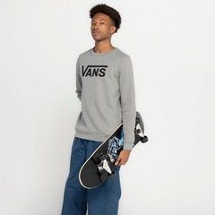Blusa de Moletom Vans Classic V Crew - Foto 4