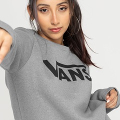 Blusa de Moletom Vans Classic V Crew - Foto 6