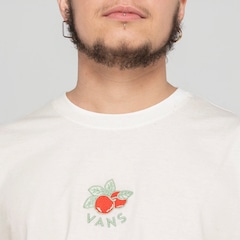 Blusa Cropped Manga Curta Vans Apple Crew - Foto 6