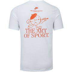 Camiseta Masculina Nike Manga Curta Sportswear Art Is Sp - Foto 2
