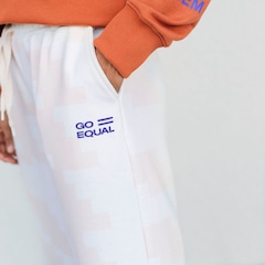 CALÇA WIDE LEG TEXTURA COM FENDA GO EQUAL - Foto 1