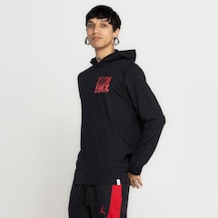 Camiseta Manga Longa Jordan Nike com Capuz Zion Tee - Foto 4