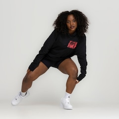 Camiseta Manga Longa Jordan Nike com Capuz Zion Tee - Foto 2
