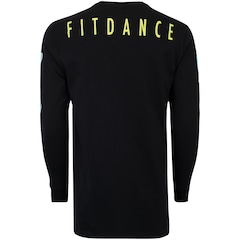 Camiseta Masculina FitDance Manga Longa Alongada com Silk - Foto 2