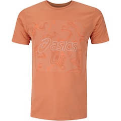 Camiseta Masculina ASICS Manga Curta Estampa Treino Anti Odor - Foto 6