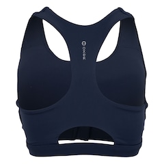 Top Fitness com Bojo Removível Oxer Alta Sustentação Zíper - Adulto - Foto 2