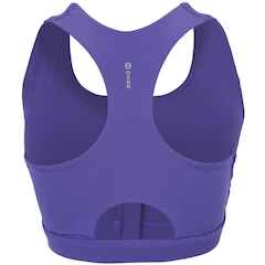 Top Fitness com Bojo Removível Oxer Alta Sustentação Zíper - Adulto - Foto 2
