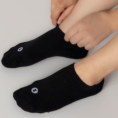 Kit 3 Pares de Meias Não Atoalhada Invisível Tamanho 34-38 Casual Oxer Adulto - Foto 9