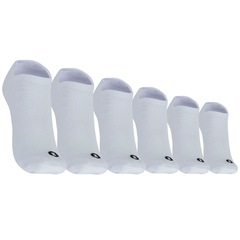 Kit 3 Pares de Meias Não Atoalhada Invisível Tamanho 39-44 Casual Oxer Adulto - Foto 1