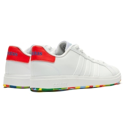 Tênis adidas Grand Court 2.0 - Infantil - Foto 4