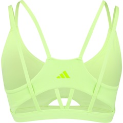 Top Fitness com Bojo adidas Baixa Sustentação Yoga Luxe Studio Adulto - Foto 2