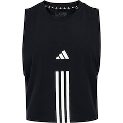 Camiseta Regata Cropped Feminina adidas Training Essentials COT - Foto 6