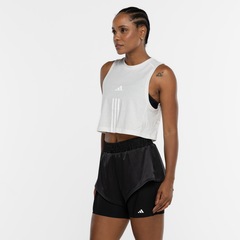 Camiseta Regata Cropped Feminina adidas Training Essentials COT - Foto 5