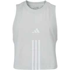 Camiseta Regata Cropped Feminina adidas Training Essentials COT - Foto 7