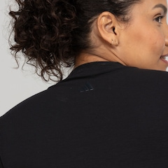 Blusa Cropped Feminina adidas Studio Yoga - Foto 7