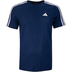 Camiseta Masculina adidas Manga Curta Essentials 3 Listras - Foto 1