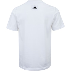 Camiseta Infantil adidas Manga Curta Logo Linear - Foto 2