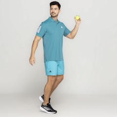 Camisa Polo Masculina adidas Manga Curta Club 3 Stripes - Foto 5