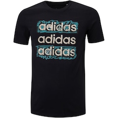Camiseta Masculina adidas Manga Curta Doodle - Foto 6