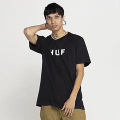 Camiseta Huf Manga Curta Essentials Og Logo - Foto 2