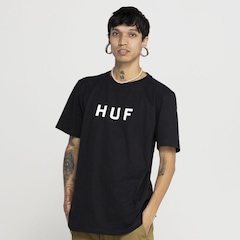 Camiseta Huf Manga Curta Essentials Og Logo - Foto 3