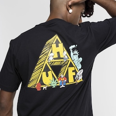 Camiseta Huf Saturday Morning Tt Ss Tee - Foto 3