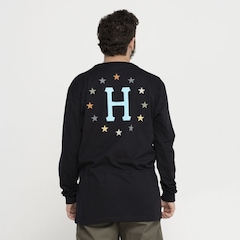Camiseta Huf Manga Longa Puff Galaxies - Foto 4