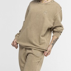 Blusa de Moletom Huf Careca Galaxy Faded Crewnec - Foto 2