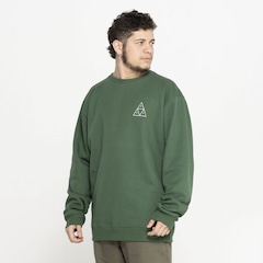 Blusa de Moletom Huf Careca Essentials TT Crew - Foto 3