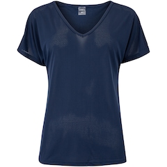 Camiseta Feminina Oxer Decote V - Foto 1