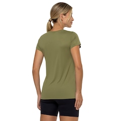 Camiseta Oxer Feminina Alongada Abertura Lateral - Foto 2