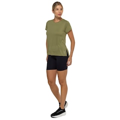 Camiseta Oxer Feminina Alongada Abertura Lateral - Foto 3