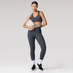 Top Fitness com Bojo Removivel Oxer Média Sustentação Bartak Mescla - Adulto - Foto 3