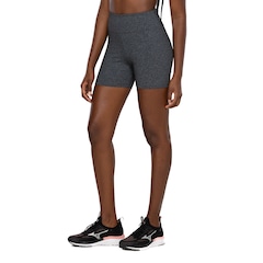 Bermuda Feminina Oxer Média Compressão Cós Baixo Aerobic Mescla - Foto 2