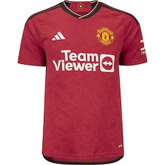 Camisa Manchester United I 23 adidas Masculina Torcedor - Foto 10