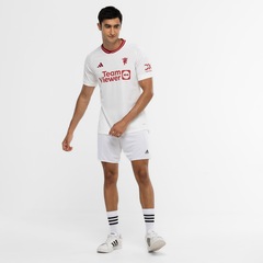 Camisa Manchester United III 23 Masculina adidas Torcedor - Foto 3