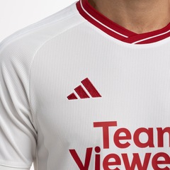Camisa Manchester United III 23 Masculina adidas Torcedor - Foto 5