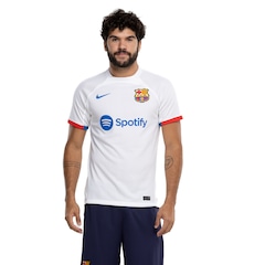 Camisa do Barcelona II 23 Nike Masculina Torcedor - Foto 2