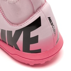 Chuteira Society Nike Mercurial Superfly 9 Club Infantil - Foto 8