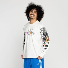 Camiseta adidas Manga Longa Pride - Foto 4