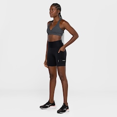 Bermuda Feminina Oxer Bolso Lateral Cós Médio Alta Compressão - Foto 5