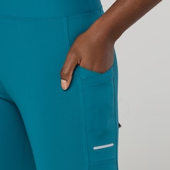 Calça Legging Feminina Oxer Bolso Lateral Cós Médio Alta Compressão - Foto 5