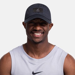 Boné Aba Curva Jordan Nike Strapback Basquete Club Cap US CB FLT Patch - Adulto - Foto 2