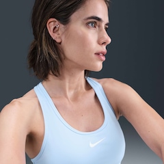 Top Fitness com Bojo Nike Média Sustentação Swoosh Sport - Foto 6