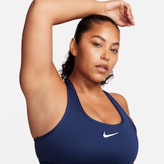Top Fitness com Bojo Nike Média Sustentação Swoosh Sport - Foto 3