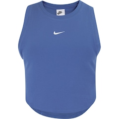 Blusa Cropped Regata Nike Sportswear Essentials - Feminina - Foto 1