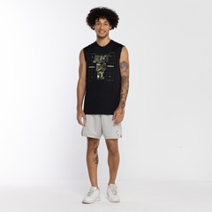 Camiseta Regata Masculina Nike Dri-Fit SL Camo - Foto 4