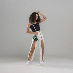 Calça Feminina Nike Sportswear Tch Flc Hr Slim Zip - Foto 7