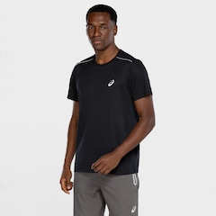Camiseta Masculina ASICS Manga Curta Leve Mesh Antiodor - Foto 5